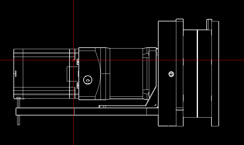 Sliding bearing assembly onto motor shaft and tightening set screws