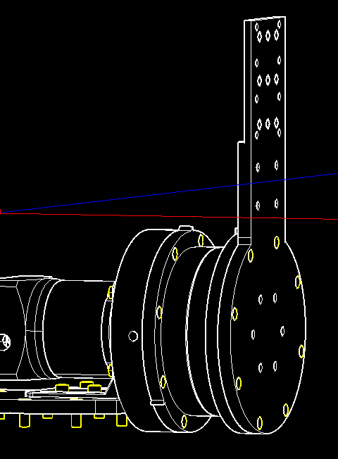 Connecting inner arm to the bearing cup drive