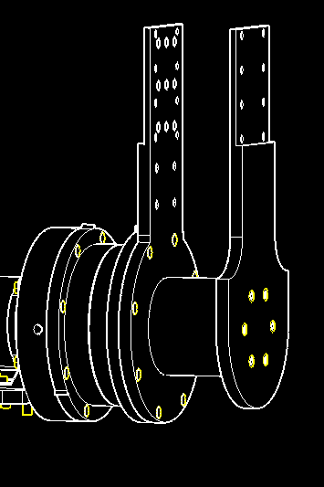 Final step attaching center and outer arm components