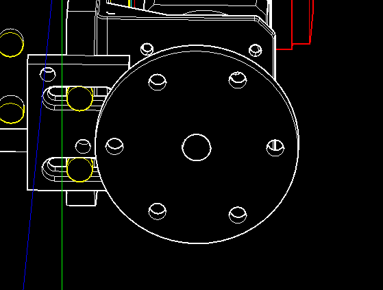 Diagram detailing the installation of the steel rod flange and limit holder